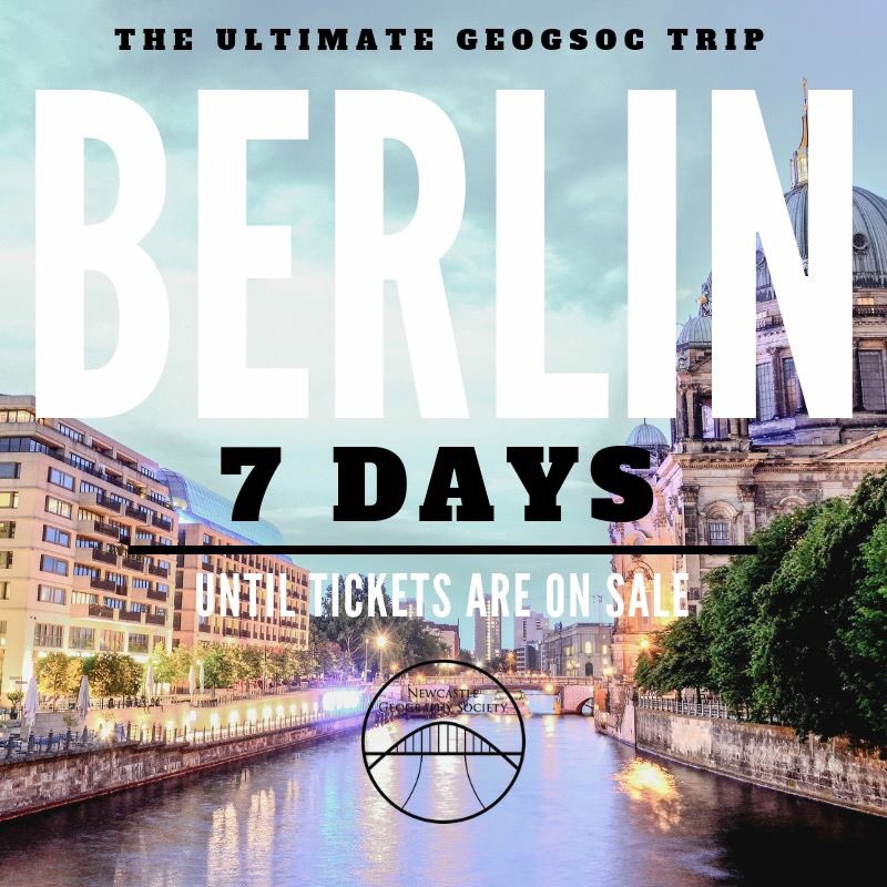 Newcastle University GeogSoc tweet media