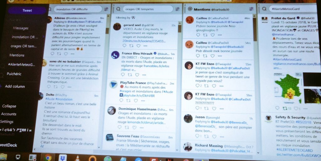 VISOV1's tweet photo. Depuis cette nuit la #TeamVisov ne compte plus les heures de veille des #RéseauxSociaux .. recherche, analyse,tri, aide à la population , les bénévoles de @VISOV1 ont répondu présent 👊💪
#EngagementCitoyen
Toutes nos pensées également aux victimes ainsi qu’aux sinistrés. https://t.co/nLLTyd6iMr