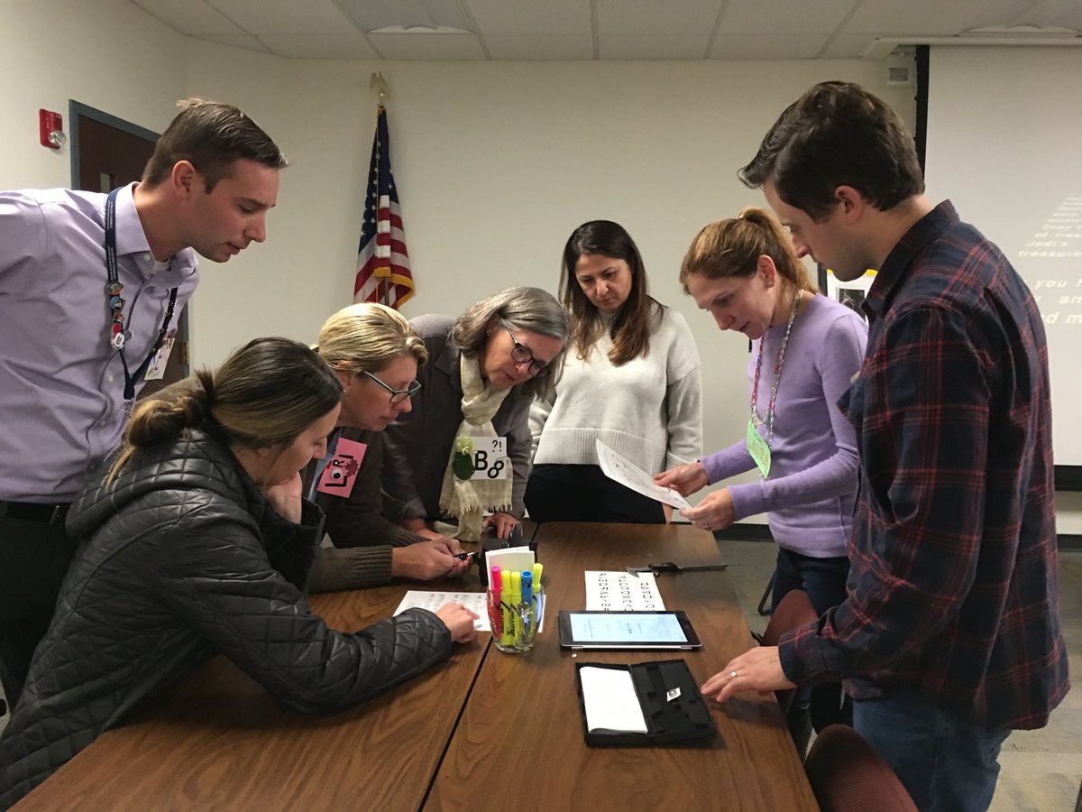 fkompar's tweet image. WILTON team break out ⁦@CES_Connecticut⁩ using expert problem-solving skills in a breakout education challenge #maketolearn #wiltonwayct