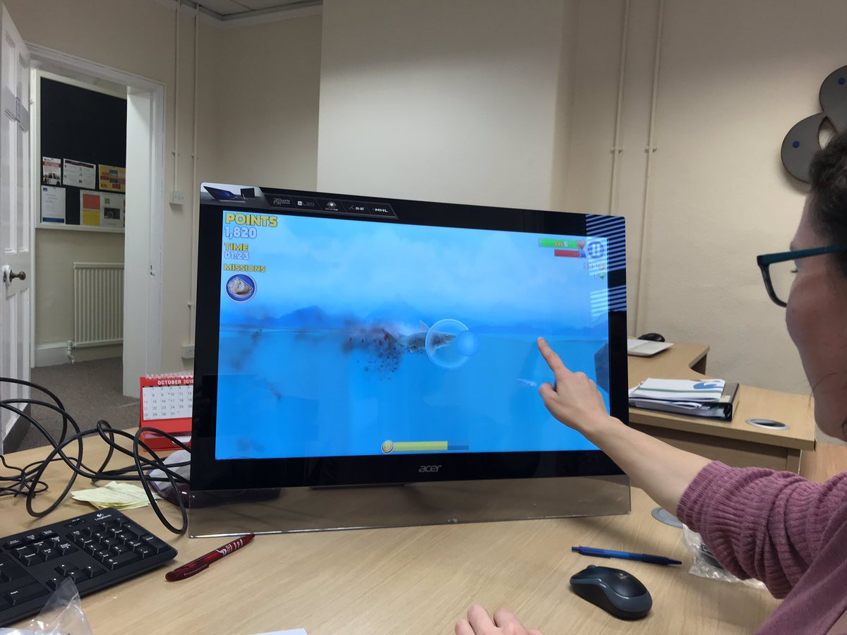 Cream_Care's tweet photo. Today our new touch screen monitor arrived for everyone to use in their assistive technology sessions. There will be some great interactive games and sensory apps people can use. #assistivetechnology #innovation https://t.co/6nHUkJT7Oi