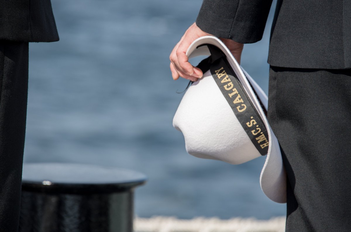 CJOC_COIC's tweet image. Did you know we sometimes wear cowboy hats on board #HMCSCalgary?

Crewmembers “man the side” as the ship passes Republic of Korea Ship Dokdo for the International Fleet Review off the coast of Jeju, Republic of Korea. #OpPROJECTION