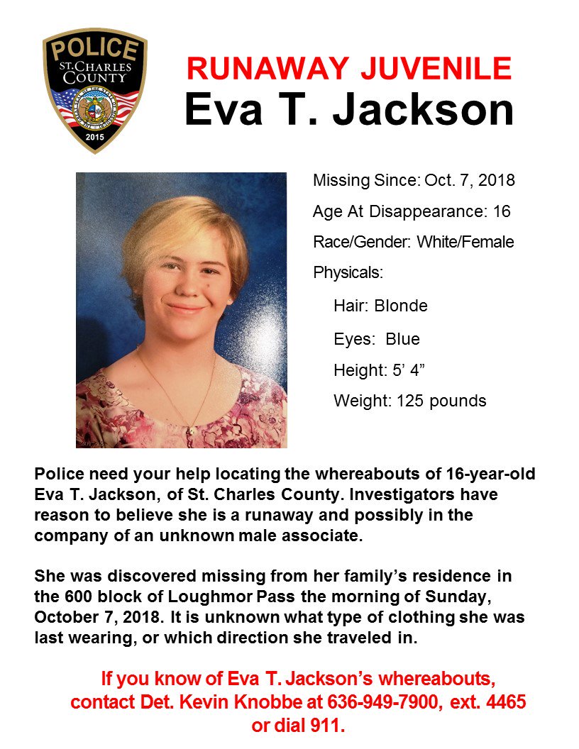 Sccmopd On Twitter Sccpdmissing Eva T Jackson Was Discovered