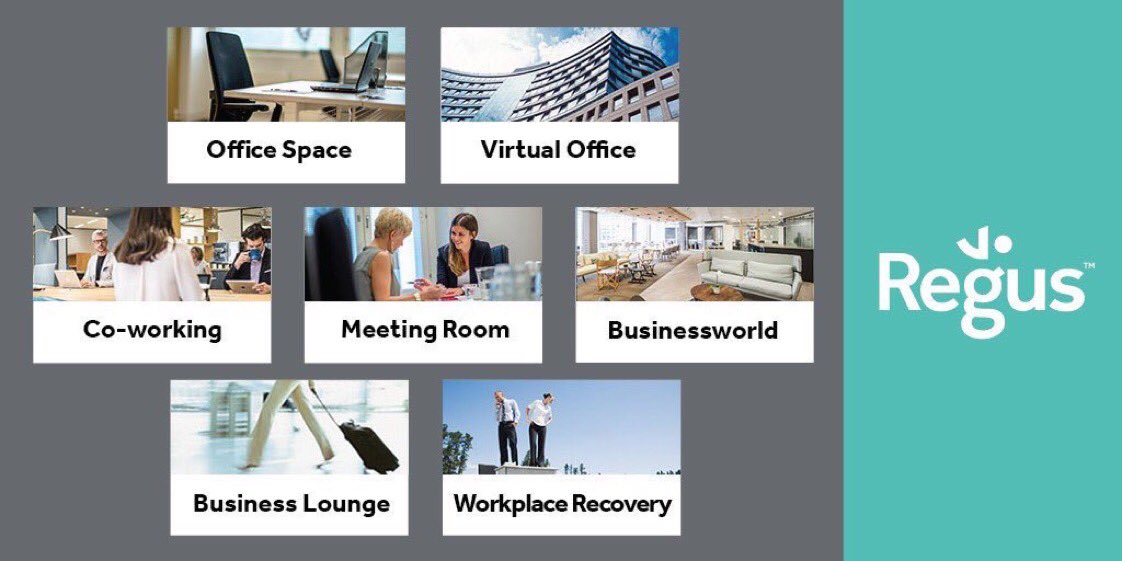 A space for everyone's need - Regus offers it all!