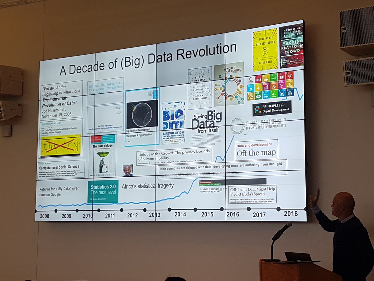 drdarijiro's tweet image. #BigData4SD @ManuLetouze presenting the timeline  of #datarevolution @datapopalliance @medialab @UNSSC