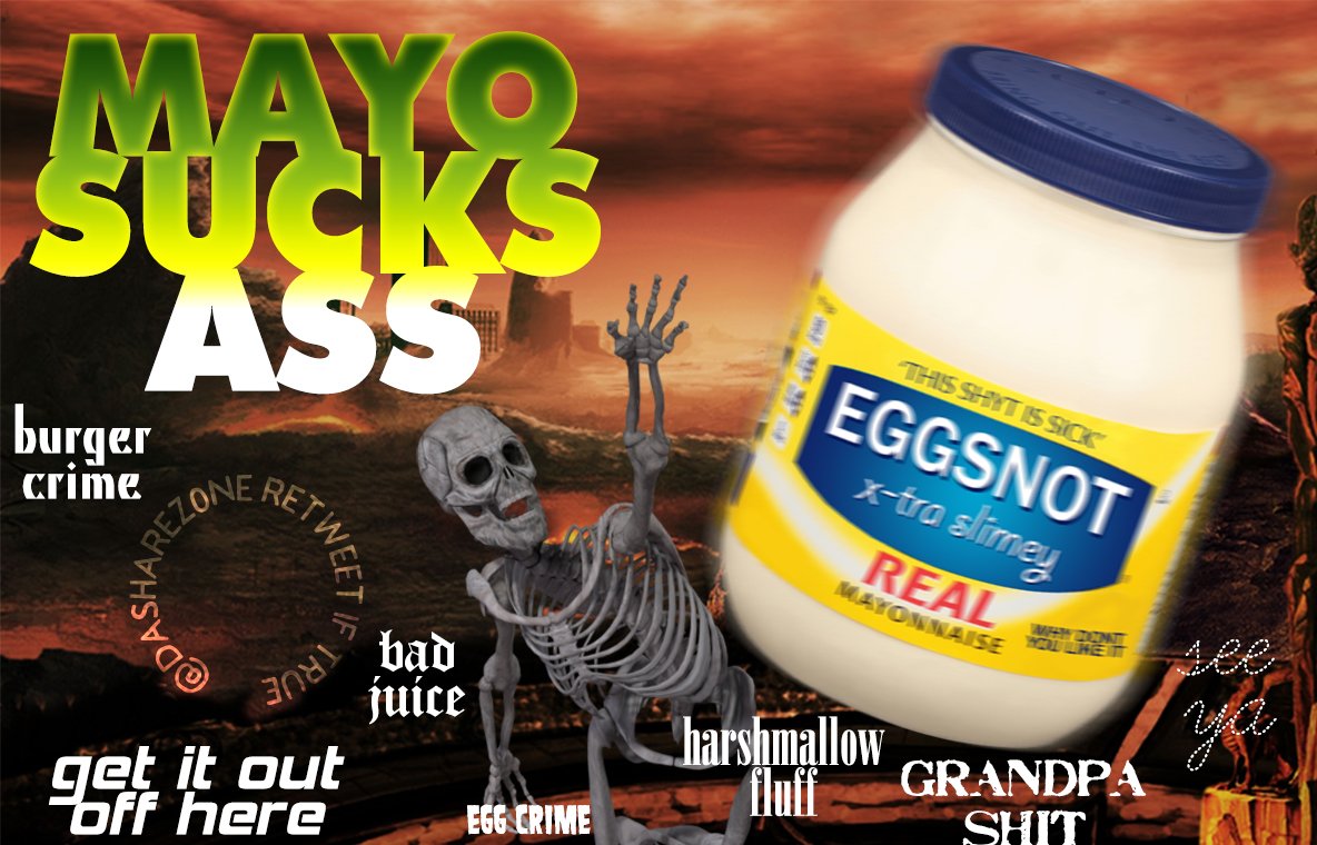 FUCK MAYO
= https://t.co/Qtp3PuUDXE ADMIN =