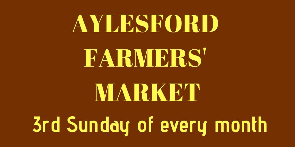Never miss a market.
Sign up to our email reminder and news letter here mailchi.mp/73cfea651b33/a…
&amp; come to the market Sunday 
9.30 - 1.30
Aylesford Priory
#Aylesford
#Kent
ME20 7BX
#ShopLocal
Fresh Local Produce  &amp; much more
Free Event