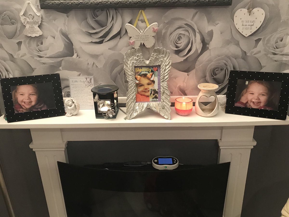 KazzMarie's tweet photo. We are taking part in Wave Of Light. 

Taken to soon BUT Never Ever Forgotten. I Love and Miss you more then absolutely anything my Princess Melody 💛💛 https://t.co/Fo4nfm1Y9Y