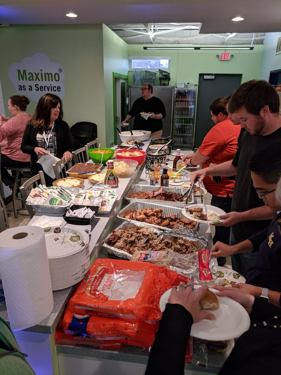 Projetech_Inc's tweet photo. Today was 'Smokin Meat Monday' at Projetech HQ. A few Projetechers smoked some Wings, Ribs, Salmon, and Pork for lunch today. Everyone is moving a little slow this afternoon! #Projetech https://t.co/SG9nwxISLy