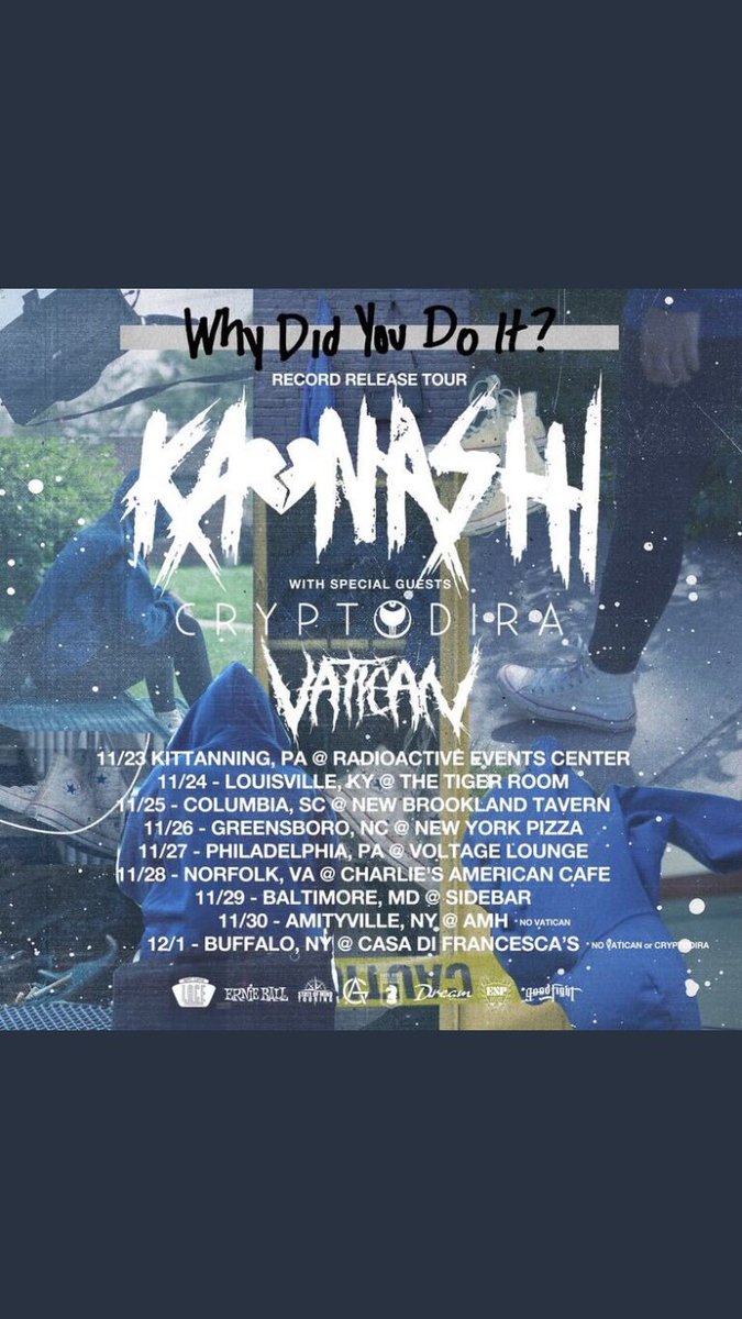 soulpresshc's tweet photo. Yo we’re lucky enough to be opening up the SC date of this bad boy 11/25. Tickets are $10 advance and $15 at the door. See y’all there! https://t.co/gy4Sl1cTeC