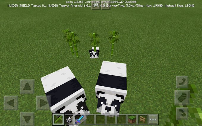 統合版マイクラベータ版アップデート情報まとめ パンダ 竹 足場ブロック 猫の詳細解説 Beta1 8 0 8 効率良く遊ぶ統合版マインクラフト Be 攻略ブログ