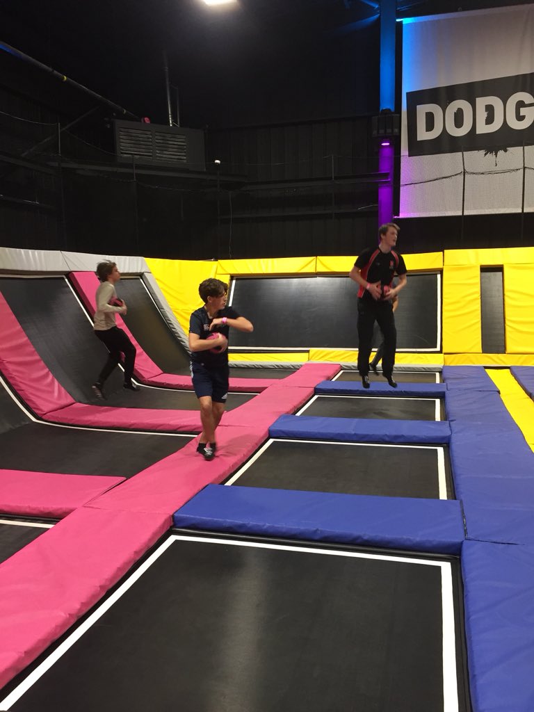 NewHallCampion's tweet photo. Jump street with @NewHallDennett. Great to burn off some energy whilst having lots of fun #iloveboarding #BSiL #weekdaytrip #jumpingfun https://t.co/8Gqc3nQVlT