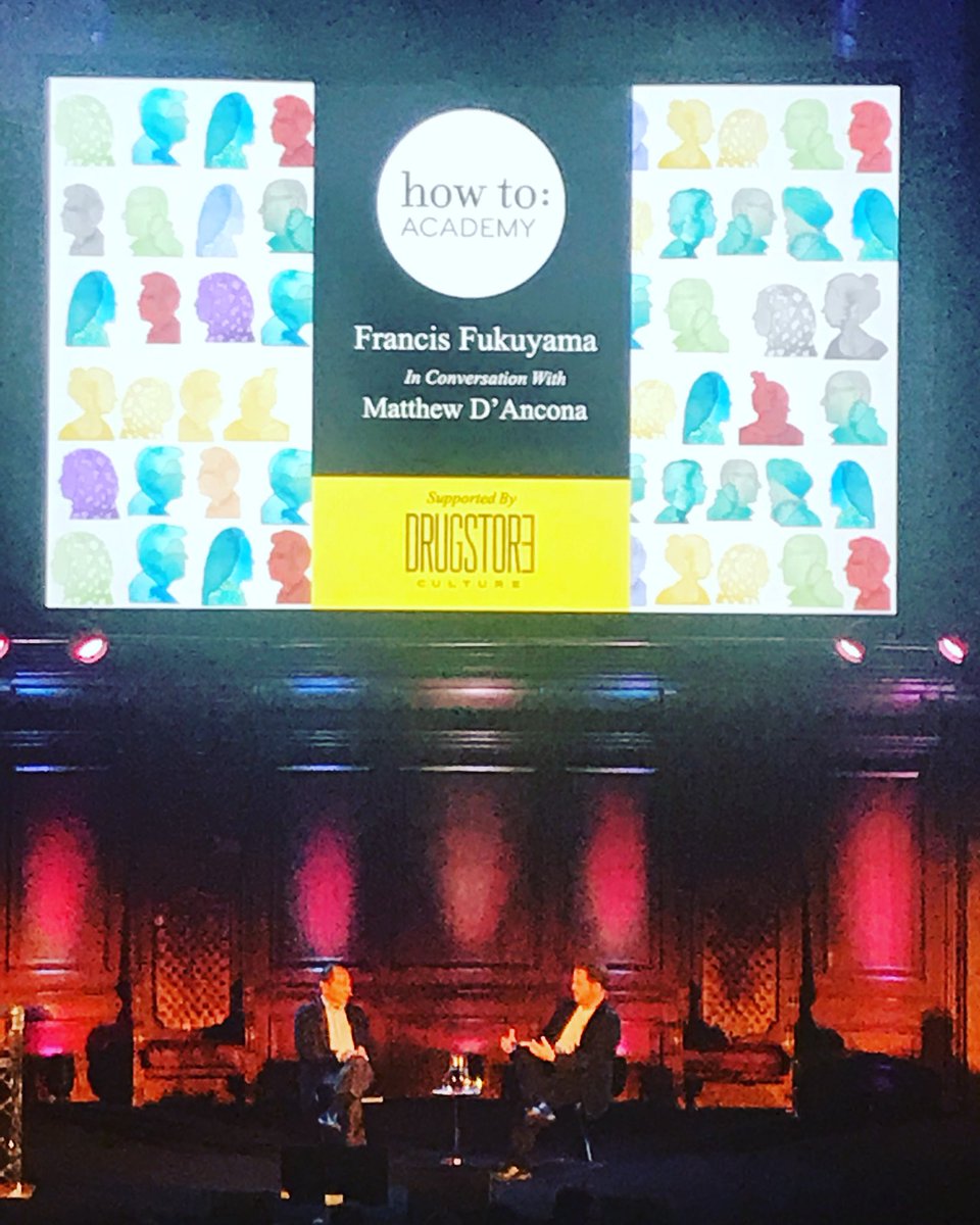 Ghalamchii's tweet image. @FukuyamaFrancis the question is how to get @Google @amazon @facebook  @AppleSupport to behave in social way? #howto in #london #2018event