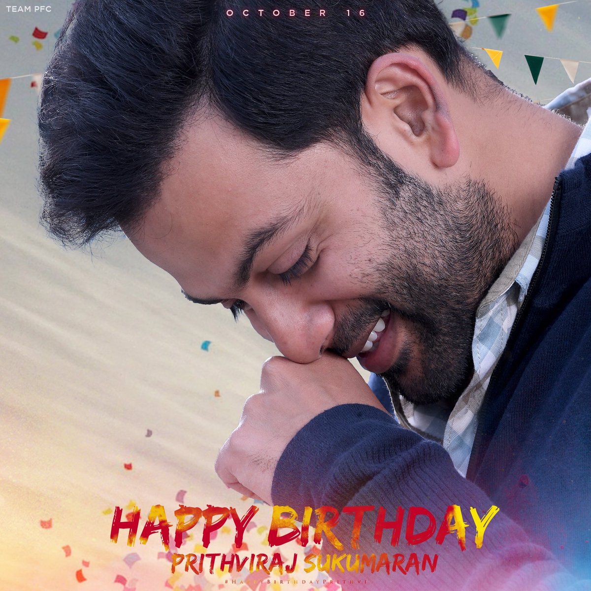 Amalps23's tweet photo. #HappyBirthdayPrithvi 
#Actor
#Director
#Singer
#Dancer
#Giftofmalayalamfilmindustry #King @PrithviOfficial 😍
Wishing you a day filled with happiness and a year filled with joy. 😘 https://t.co/zyBmPa3ub8