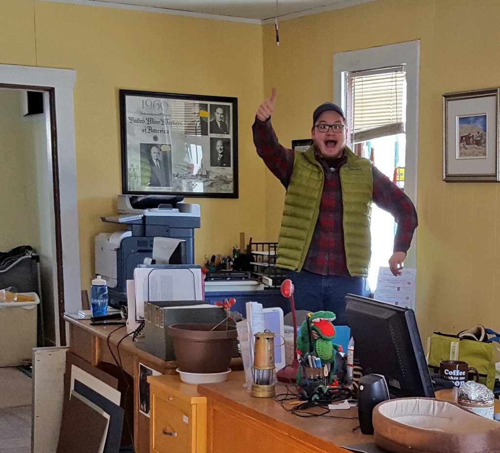 AtlasCoalMine's tweet image. As we move into fall, we&apos;d like to thank the @AlbertaMuseums for their generous Operational Grant in 2018. Through the grant we were able to employ a local resident, Peter Ehrman, as our Director of Visitor Services. #museumsmatter #localemployment