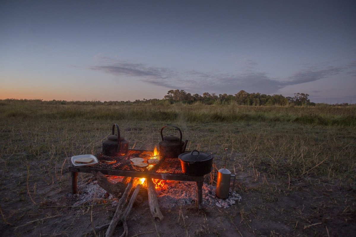 Already anticipating simplicity at it’s best when the sun rises on #KwapaTrainingCamp tomorrow morning #NatureGuideTraining #EcologyCourses #WildlifeTraining #FGASA #BQA