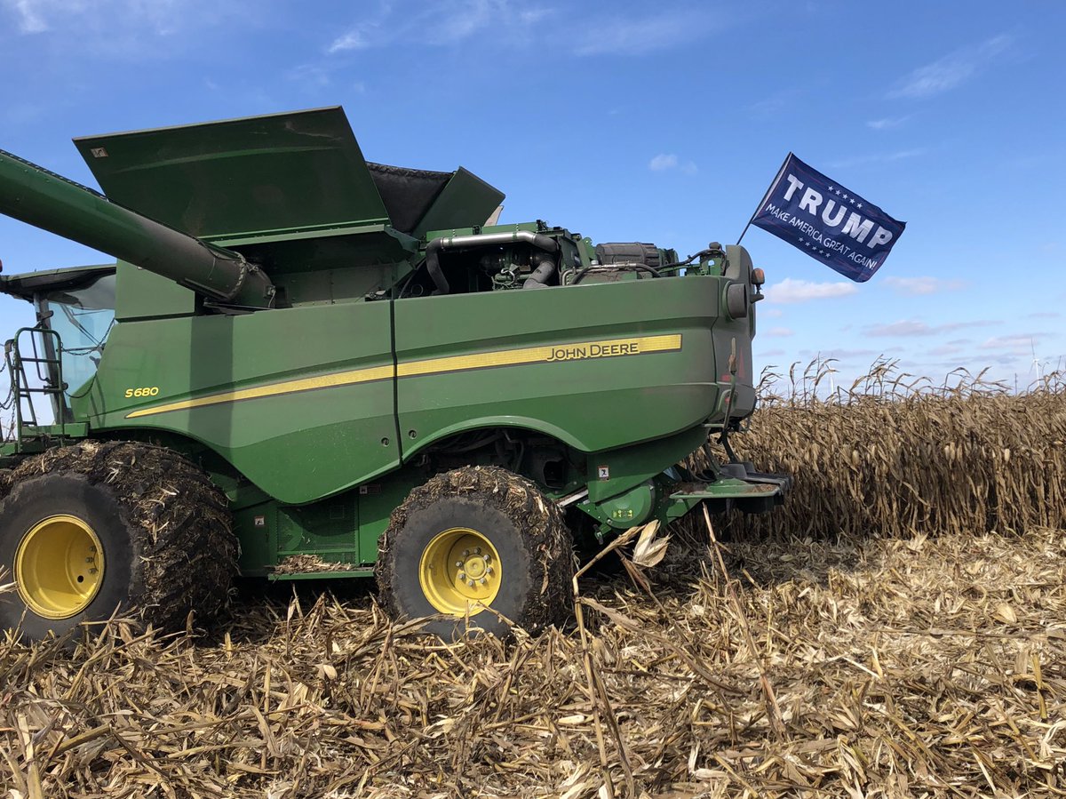 DRCfarms's tweet photo. Markets are up!!!  Trump is making farming great again!!! https://t.co/Uf0WeaQWtO