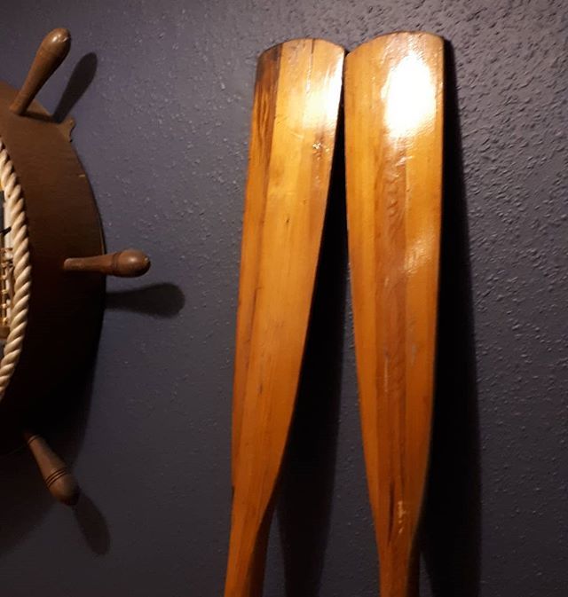 Hmmm what did us nautical enthusiasts pick up yesterday at the boat jumble...well some oars of course! 
#all #things #nautical #nauticaltreats #oars #sailing #boat #dinghy #sails #boatjumble #interestingfind #vintagefinds #bricabrac #foundobjects #collectables #wallhanging #…