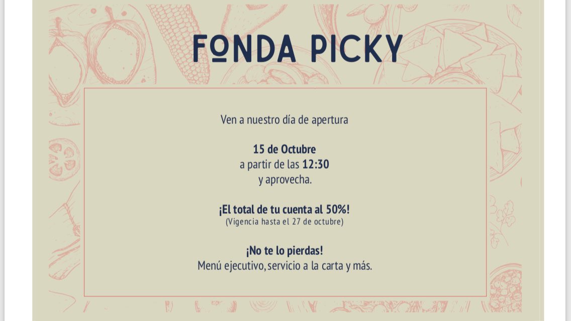 FlyOnFire_S's tweet photo. LES TENGO UNA MEGARECOMENDACIÓN!!! CON TODO Y OFERTA😋😋😋 🍲@fondapicky #foodporn #comidamexicana #gourmet #nuevapropuesta #delicioso #menudeldia #menualacarta #lanzate https://t.co/YFMoNDRqM3