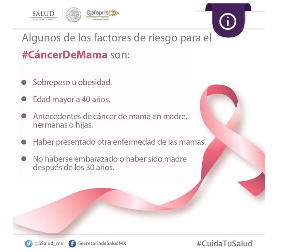 #Octubre, es el mes de sensibilización de la lucha contra el #CáncerDeMama #MiLuchaEsRosa 🎀