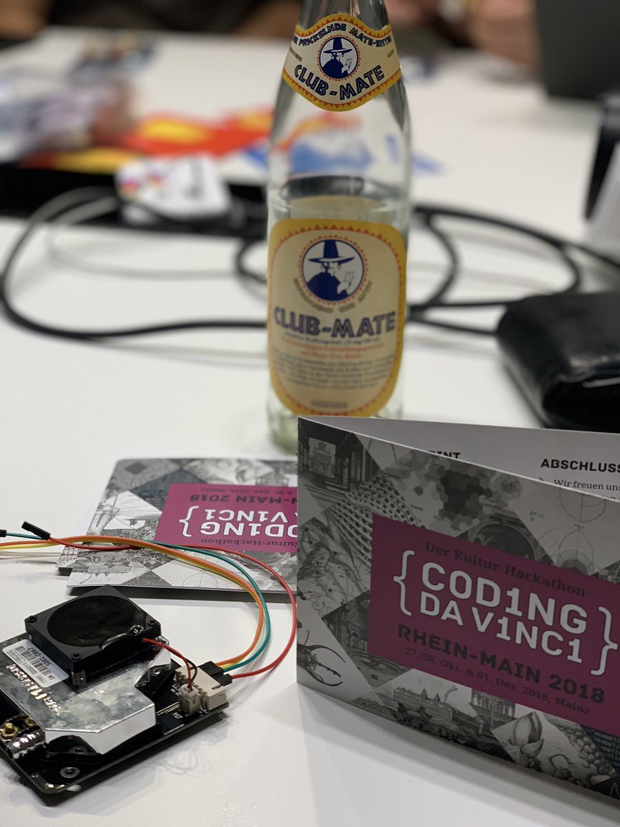 cdvrheinmain's tweet image. Culture meets urban hacking. Wir sind heute Abend beim OK Lab Frankfurt @codeforffm und denken uns spannende Crossover-Projekte aus. Wir werden wohl viele Arduinos beim #codingdavinci Kick-Off am 27. & 28.10. sehen \o/, Anmeldung unter pretix.eu/cdvrheinmain/c…