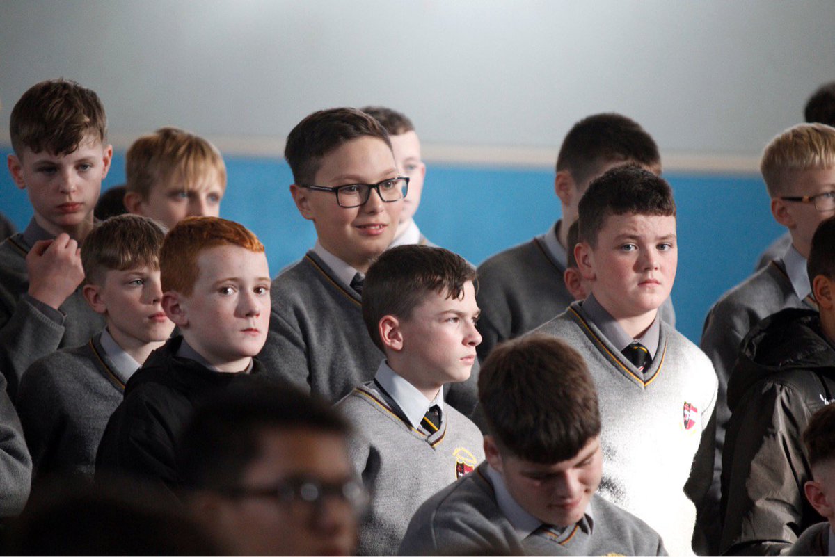 Great day in Saint Eunan's College as greats, past and present reminisced and passed on advice to our senior McCrory Cup team ahead of this years campaign