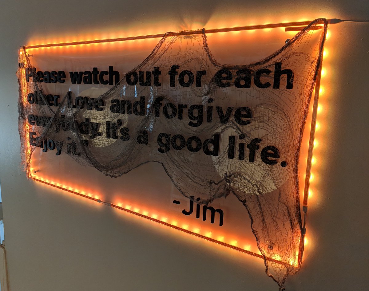 Getting the studio ready for Halloween!