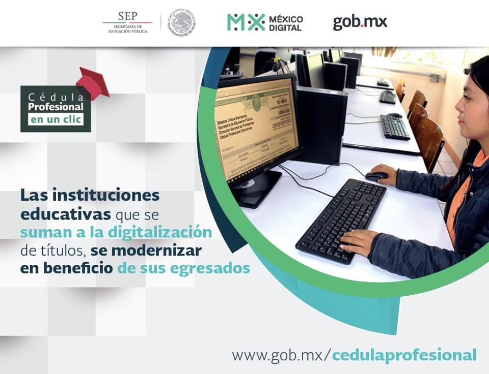 Si tu institución educativa expidió tu título o grado académico electrónico, puedes solicitarla a través de la Dirección General de Profesiones de la <a href="/SEP_mx/">SEP México</a> en línea gob.mx/cedulaprofesio… #MéxicoDigital
