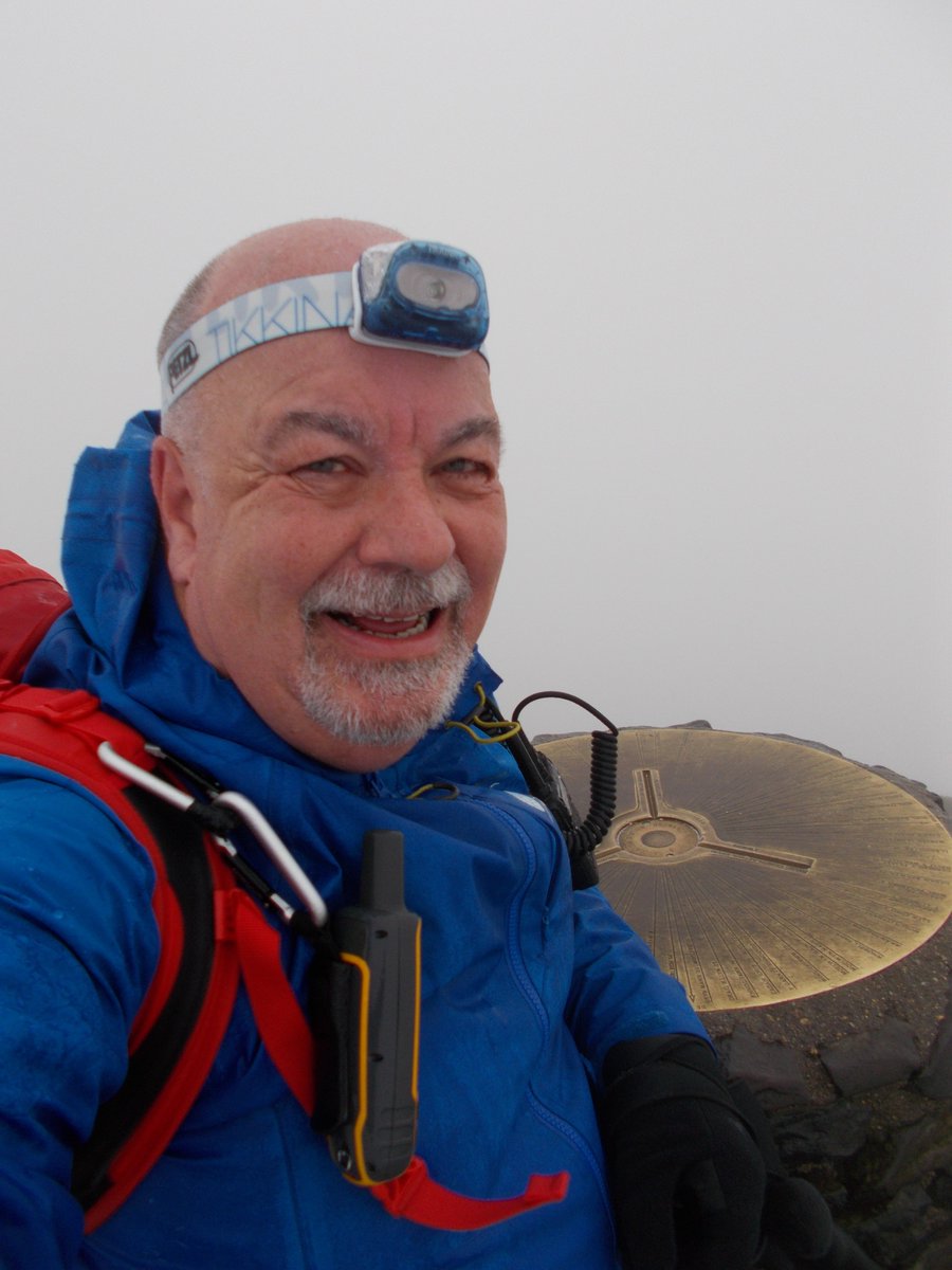 G4CFS's tweet image. A3. Hanging on to Snowdon for dear life (great view !!!) then 5 hours later on Cadair Idris (still crap view!!!) #OutdoorBloggers
