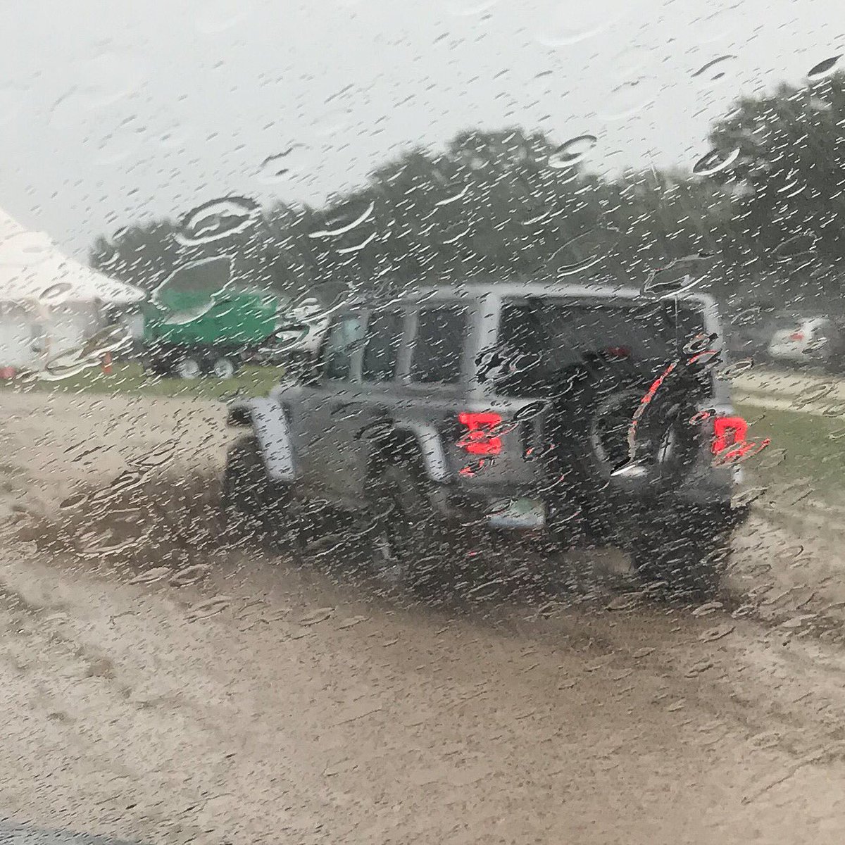 Greetings from an extremely wet and wild #TXAutoWriters #TXTruckRodeo 2018. #SteelMatters