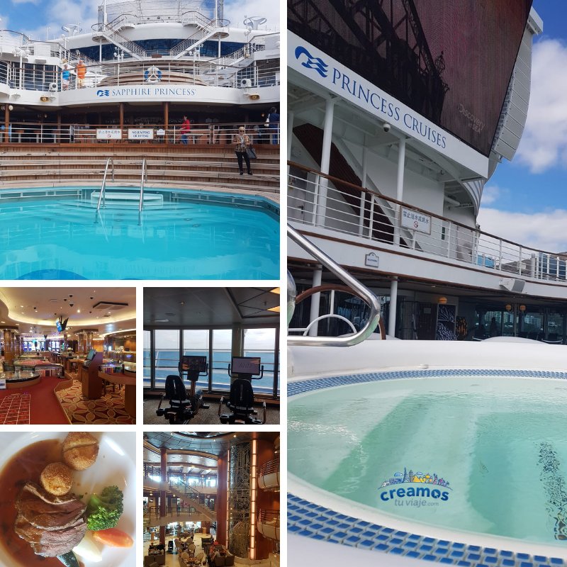 creamostuviaje's tweet photo. Hoy hemos disfrutado en el muelle de #SantaCruz de la visita del #SaphirePrincess, un gigante del lujo con rutas increíbles. ¿Qué tal unas #vacaciones a bordo 😊? https://t.co/7NZydPbL87
