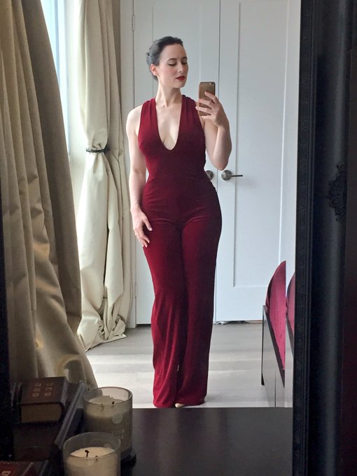 Feeling like a 1970&rsquo;s disco vampire in this jumpsuit today. https://t.co/o8LeZzvm8e