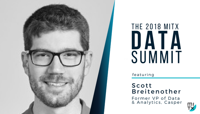 MITX's tweet photo. As one of @Casper’s first employees, Scott Breitenother played a crucial part in the company’s growth. At #MITXData, he’ll share how you can build out your data & analytics team and drive hyper-growth at your company. https://t.co/6lIkmWDqDs https://t.co/quVDDjK1Zp