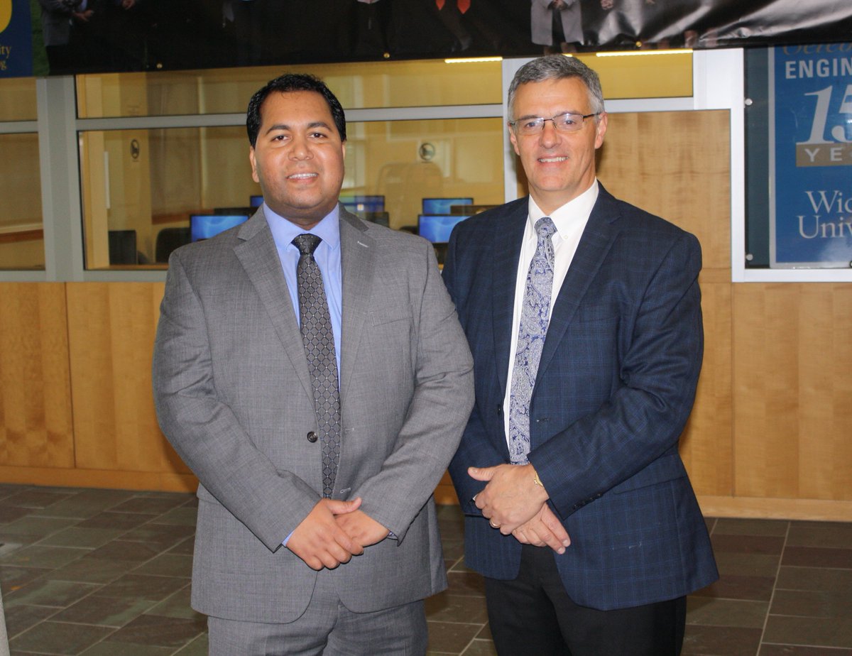 WidenerUniv's tweet image. Hard work &amp;amp; effort pays off. That was @Merck&apos;s James Stephanou, VP of Global Engineering Solutions, message to #widenerengineering students in a presentation about the value and impact of an engineering degree in today&apos;s leading industries