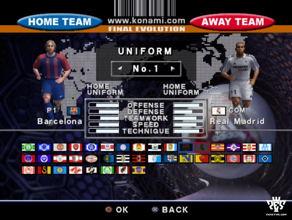 FutebolVirtual1's tweet image. "Clássico é clássico e vice-versa." #WE6 #FinalEvolution (2002)