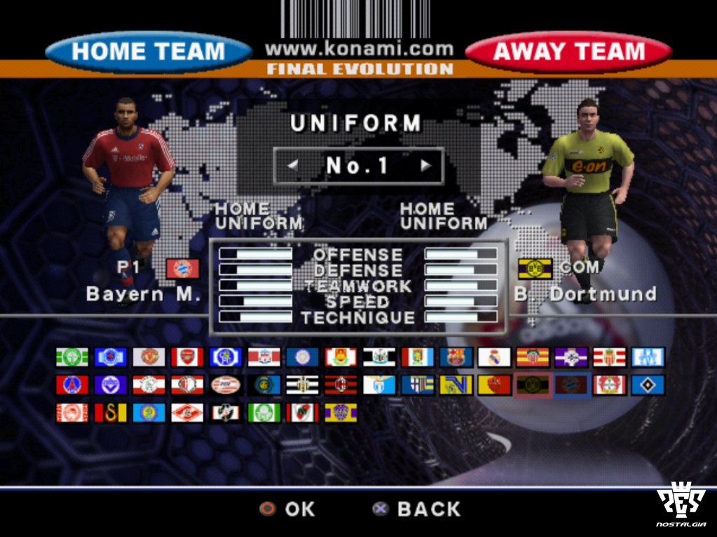 FutebolVirtual1's tweet image. "Clássico é clássico e vice-versa." #WE6 #FinalEvolution (2002)