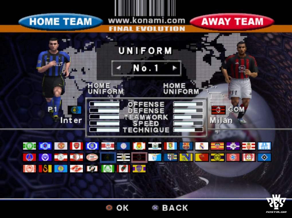 FutebolVirtual1's tweet image. "Clássico é clássico e vice-versa." #WE6 #FinalEvolution (2002)