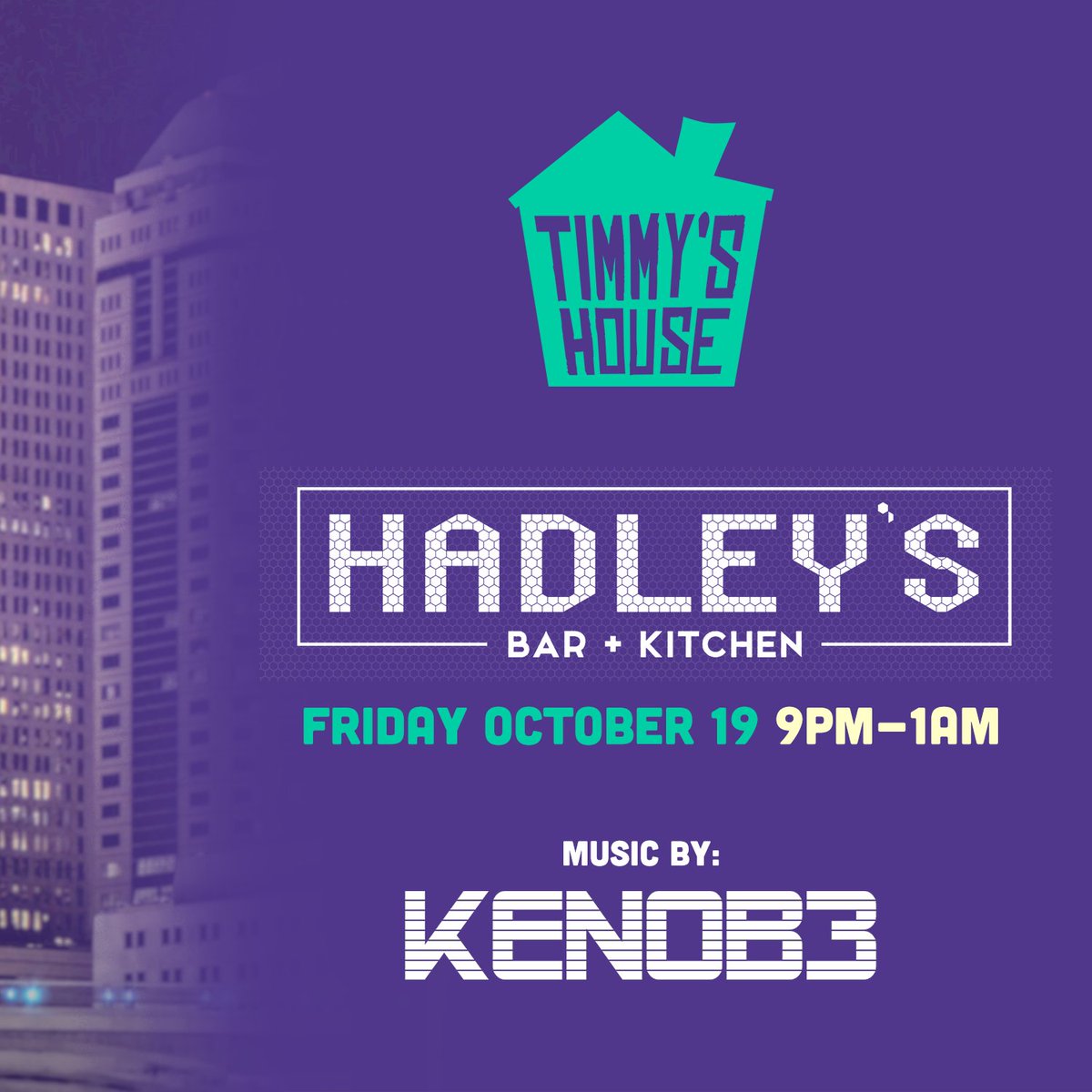 hadleysbar's tweet photo. Timmy is ready to host another banging house party this Friday, Oct. 19, from 9 pm - 1 am at Hadley's. It's the college house party you've been missing with drinking games, drink specials and Kenob3 providing the soundtrack. #haditathadleys #hadleyslive https://t.co/nDUvrgv7gG