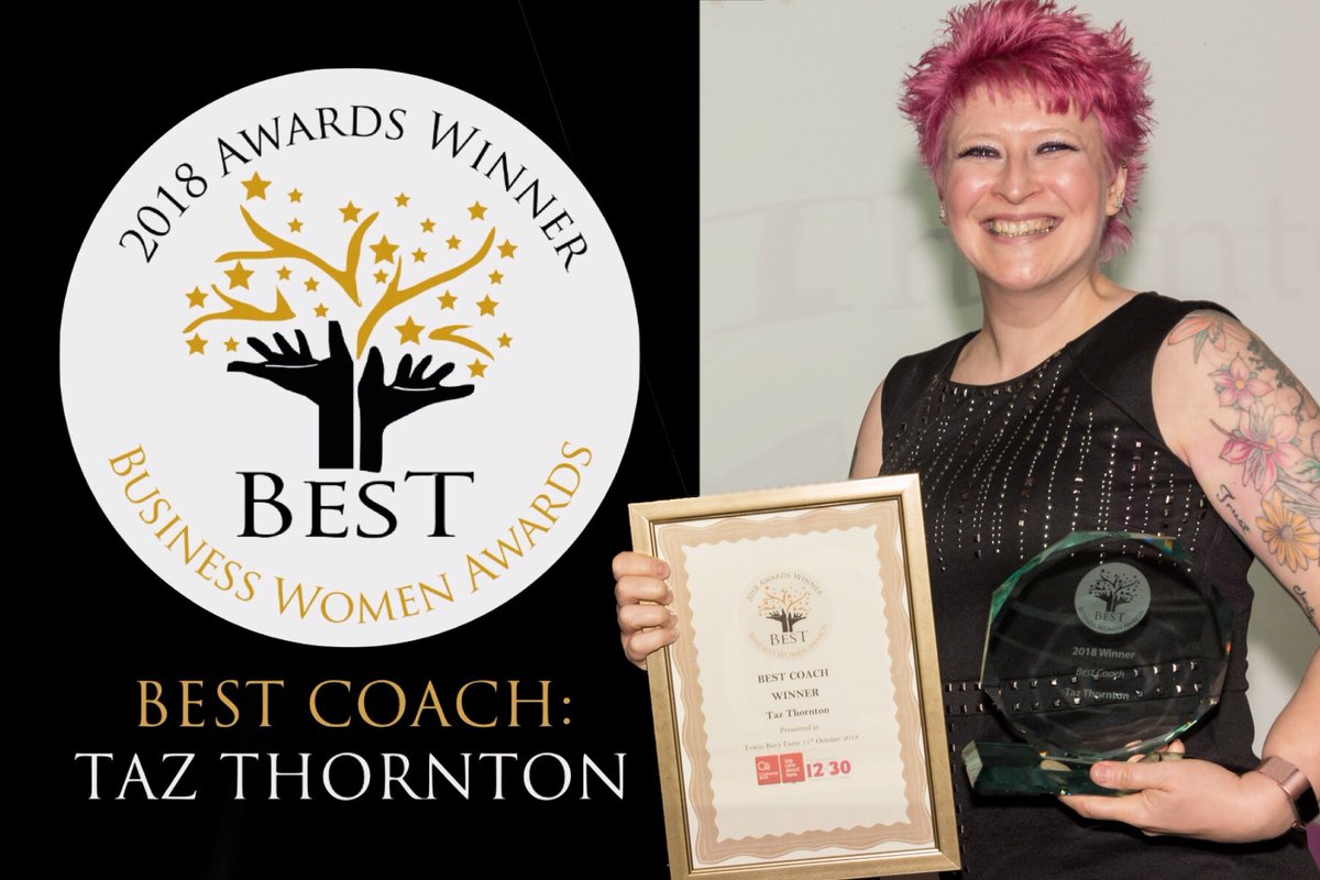 TazThornton's tweet photo. This makes me smile. Only just starting to believe it. Little bit #proud 😊💖.

Think back a few years, folks...
Did you ever imagine we’d see an out pink-haired lesbian collecting a #BestOfBritish business award with her wife cheering her on? 

We’ve come a long way! 😊💖🇬🇧🏳️‍🌈 https://t.co/8ki7mVuClI