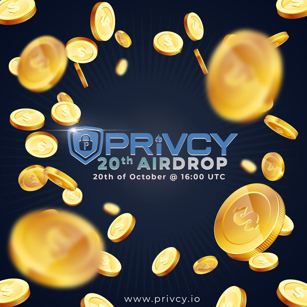 PRiVCY_COIN's tweet image. Final round is on his way, 20th Airdrop will land on 20/10/18 16:00 UTC. Cutoff for mandatory tasks 19/10/18 16:00 UTC. For complete rules visit our forum forum.privcy.io

#PRiVCY #PRiV $PRiV @testament @chuckfcknbilly @_ericpeterson_ #airdrops #AD20 #TOR #Anonymous