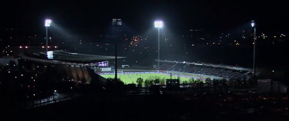 2nd_of_two's tweet image. The Icelandic national football stadium, currently hosting Iceland vs Swiss in the #NationsLeague .

Half time score 0-0 #ISLSUI .