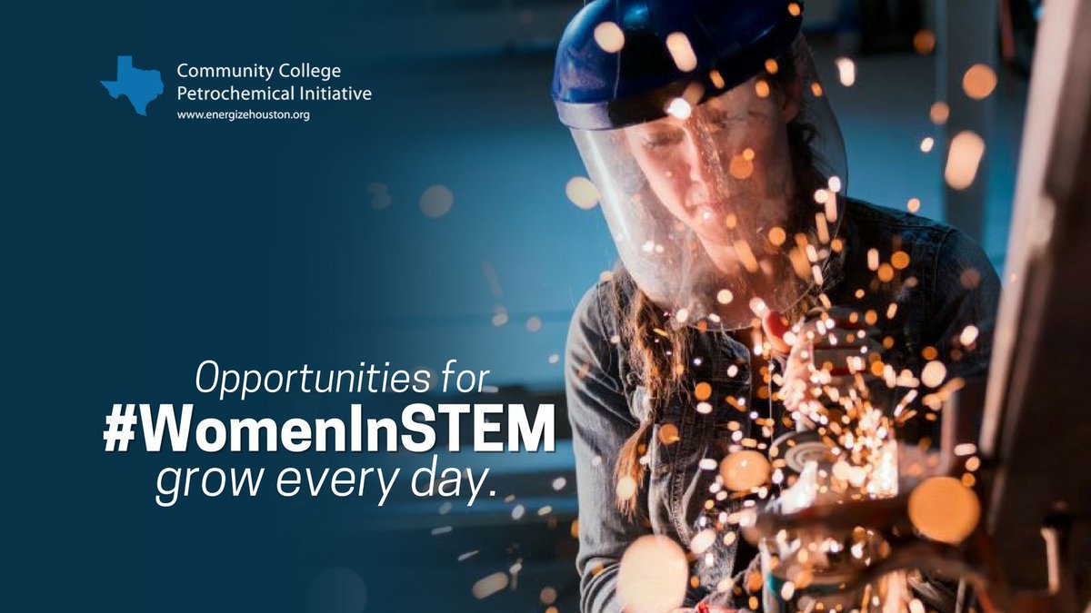 EnergizeHouston's tweet photo. Opportunities for #womeninSTEM grow every day. Check out where a 2-year degree from #CPPI can take you! #WomenInIndustry #EnergizeHouston https://t.co/bElbQEZhSH https://t.co/qXlI1jL7K9