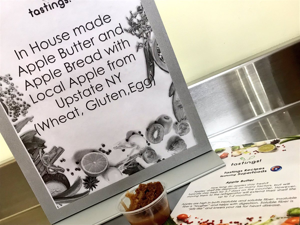 chefsebny's tweet image. #tasting today @cgps! We served #applebutter and #applebread made with #local #ny #apples 😋 #superfood #baking #autumn @FlikISDining