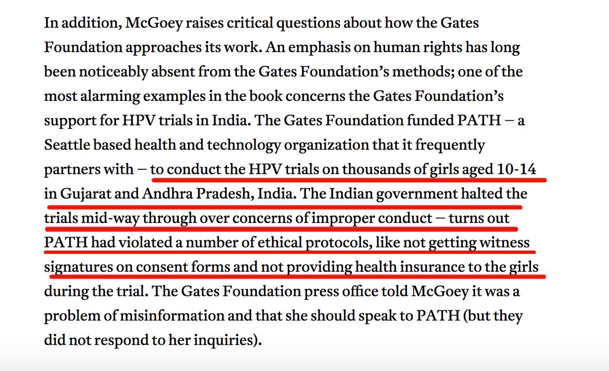 Most NGOs are not democratically accountable. They often end up doing awful things like this: