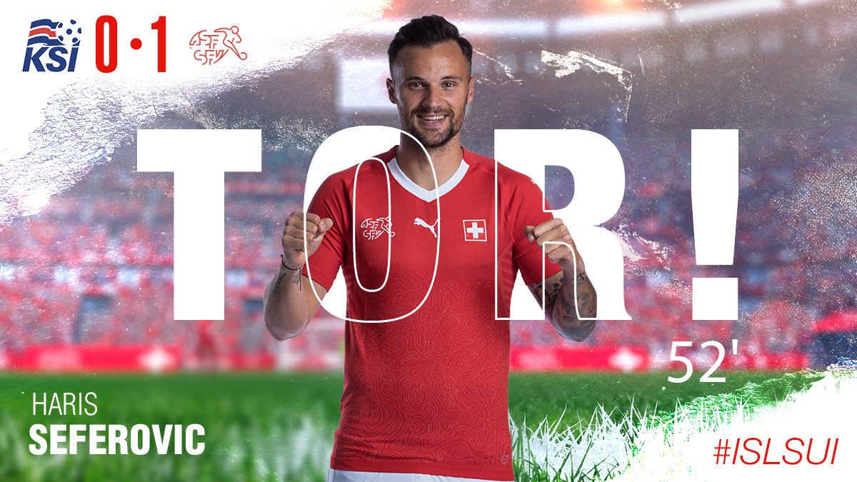 nati_sfv_asf's tweet image. 52' GOOOL! Kopftor von Seferovic auf Vorlage von Xhaka. 1:0! | But de tête de Seferovic après un bon centre de Xhaka. 1:0!

#ISLSUI #NationsLeague
#HoppSchwiiz #HopSuisse #ForzaSvizzera #HopSvizra 🇨🇭 ⚽ 💪