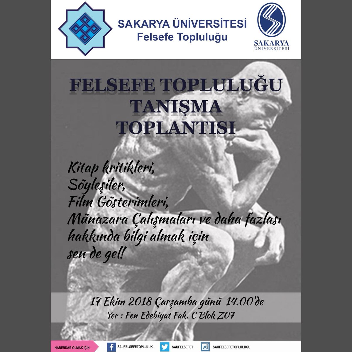 Tanışma toplantımıza hepinizi bekliyoruz 😊