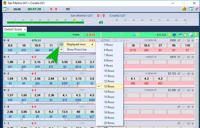 botbeetlesoft's tweet photo. Program Version 5.17 - Outer bets panel

Changes:
- outer window to show bets
- setting for the number of displayed rows for grid

More info here:
https://t.co/itPxjbeItp https://t.co/4Pxg2n0mNS