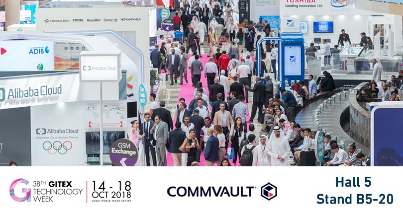 joe_kvidera's tweet image. Planning on dropping in to @GITEXTechWeek in Dubai next week? Don&apos;t miss our daily presentations on #DataDisruption on the @Commvault stand, Hall 5, B5 - 20 #GITEX2018 #Hyperscale