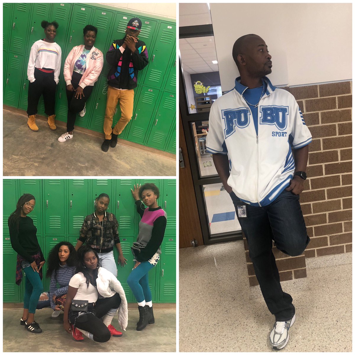 TondelynJ's tweet photo. Back to the 90s for Homecoming Week!! #WorthingHS #HomecomingWeek2018 #PrideOfsunyside https://t.co/7JpCJVfgHO