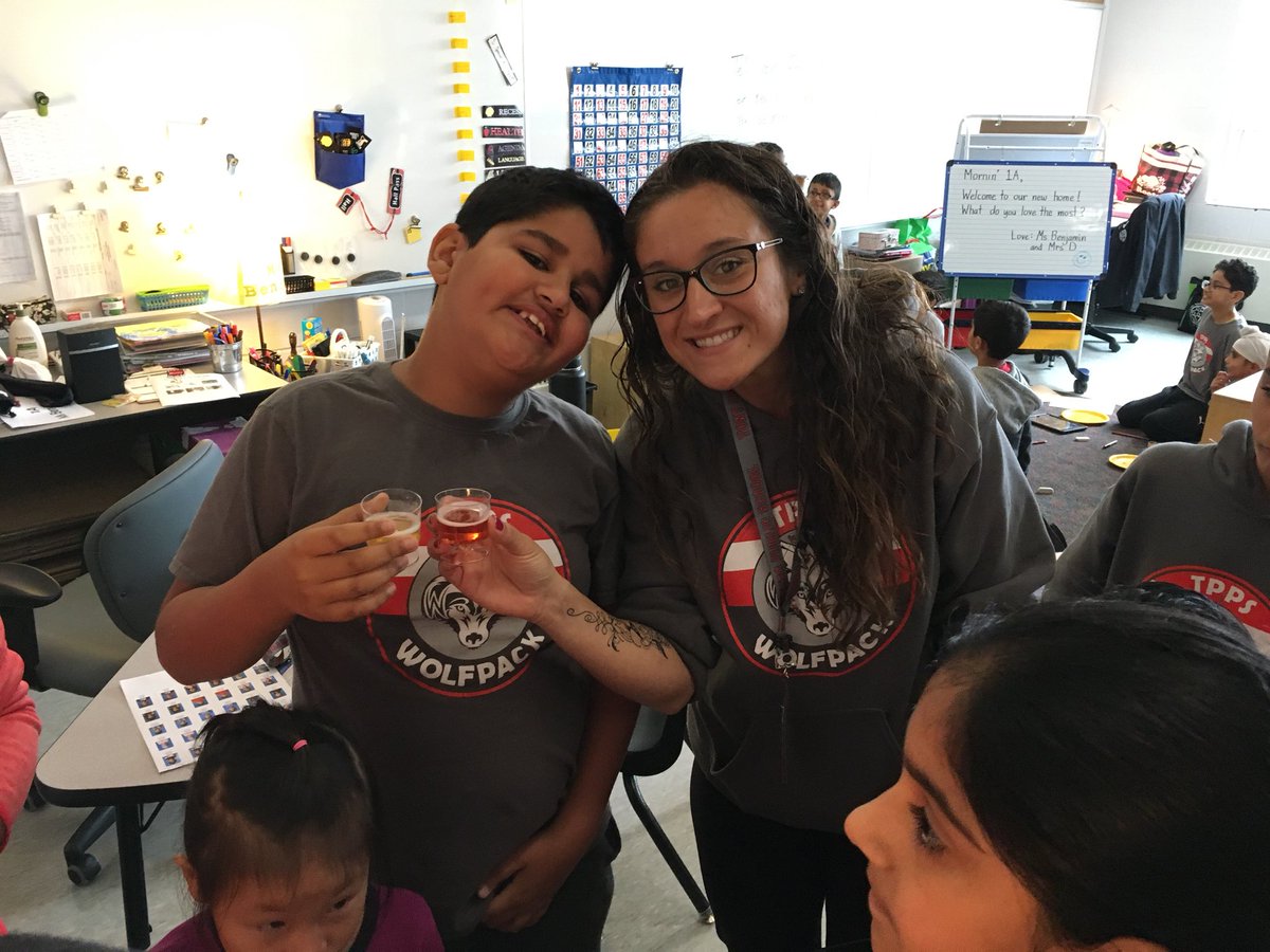 MlleWellard's tweet photo. G-man’s got this new school business all figured out #lovinit #rightathome thanks to @genadee25 @MsVits #tppsfirstday @peelschools #inclusion @TonyPontesPS https://t.co/7WujpOMVge