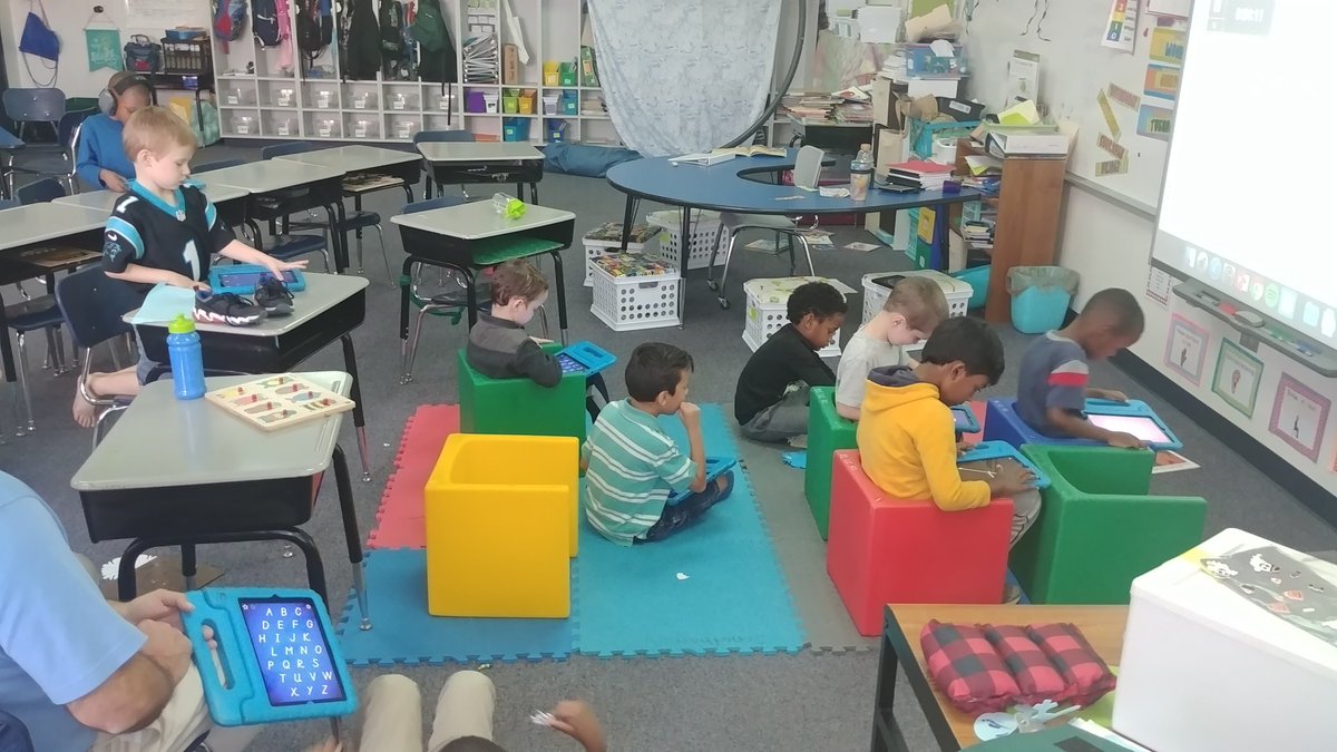 qualmanEC's tweet photo. Today was a great day 😊  we enjoyed our peer helpers, completed our task boxes INDEPENDENTLY, and were introduced to our new iPads @PSRES_panthers #cherishthegooddays #igniteopportunities https://t.co/HaNv6v28DE